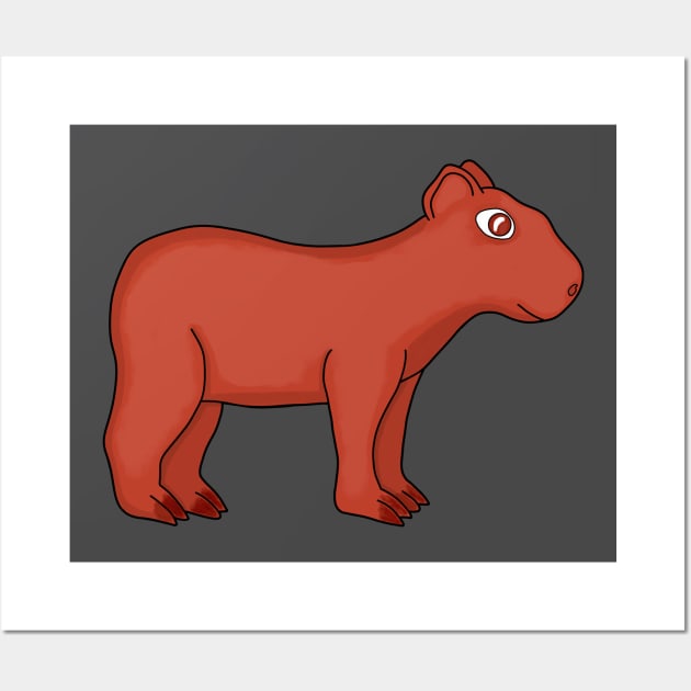 Capybara Wall Art by DiegoCarvalho